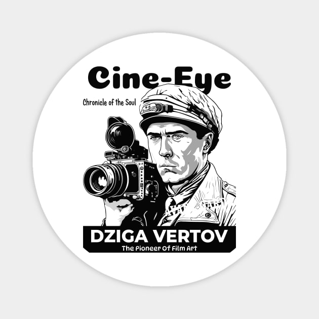 Dziga Vertov Magnet by aceofspace